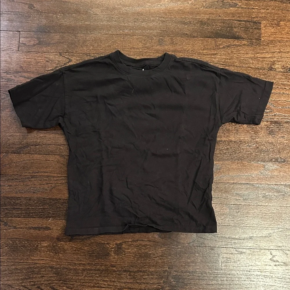 GAP Kids Boys Black Short Sleeve Tee Size Medium